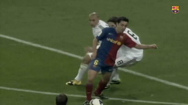 Xavi vs Real Madrid